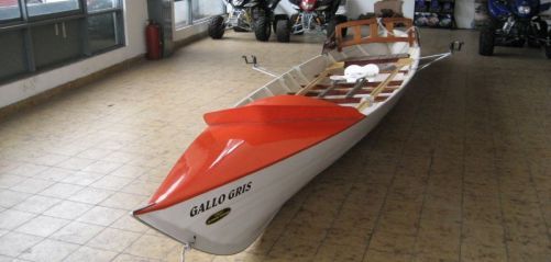 BOTES A REMO PAR SIMPLE CON TIMONEL GRANDE | OLYMPIC MARINE